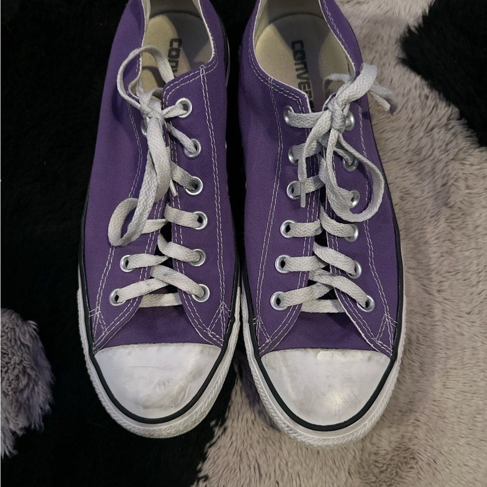 Purple Converse